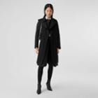 Burberry Burberry Sleeveless Trench Coat With Detachable Warmer, Size: 04, Black