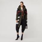 Burberry Burberry Detachable Hood Down-filled Puffer Coat, Size: M, Green