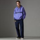 Burberry Burberry Reissued Hooded Anorak, Size: Xxl, Purple