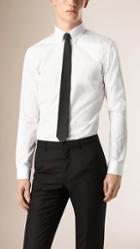 Burberry Slim Fit Button-down Collar Cotton Shirt