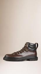 Burberry Leather Hiking Boots