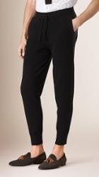 Burberry Tapered Cashmere Joggers