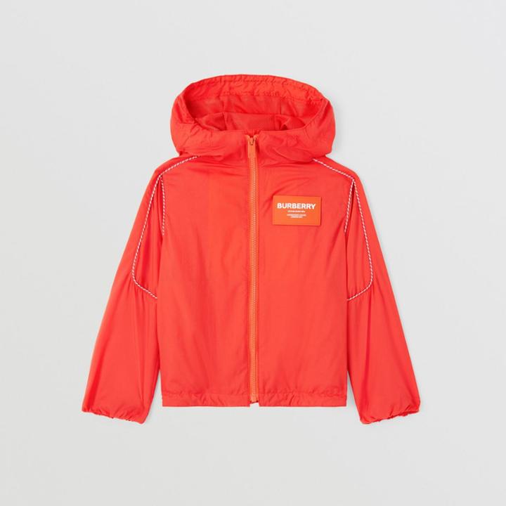 Burberry Burberry Childrens Horseferry Appliqu Hooded Jacket, Size: 12y