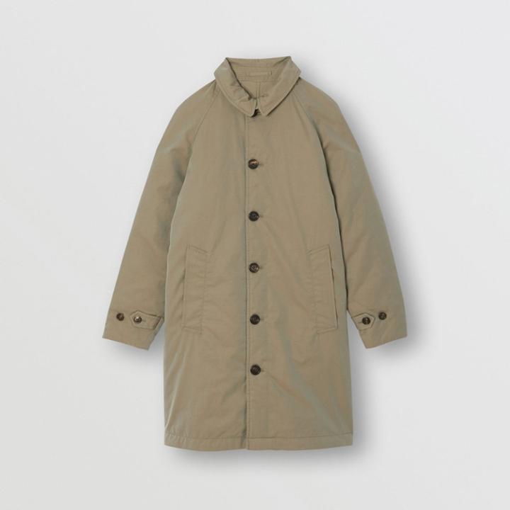 Burberry Burberry Childrens Reversible Tropical Gabardine Car Coat, Size: 12y, Green