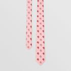 Burberry Burberry Slim Cut Equestrian Knight Print Silk Tie, Pink