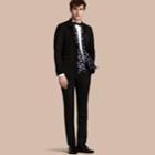 Burberry Burberry Virgin Wool Tuxedo Trousers, Size: 34, Black