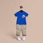 Burberry Burberry Check Pocket T-shirt, Size: 18m, Blue