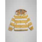 Burberry Burberry Childrens Reversible Stripe And Vintage Check Cotton Jacket, Size: 6y