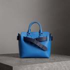 Burberry Burberry The Small Leather Belt Bag, Blue
