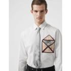 Burberry Burberry Classic Cut Montage Print Silk Tie, Grey