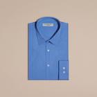 Burberry Burberry Modern Fit Stretch Cotton Shirt, Size: 16, Blue