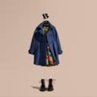 Burberry Burberry Cashmere Military Coat, Size: 10y, Blue