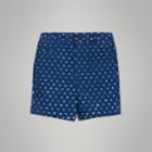 Burberry Burberry Childrens Spot Print Cotton Blend Shorts, Size: 12m, Blue