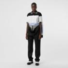 Burberry Burberry Crystal Detail Double-waist Jersey Trackpants, Size: 10, Black