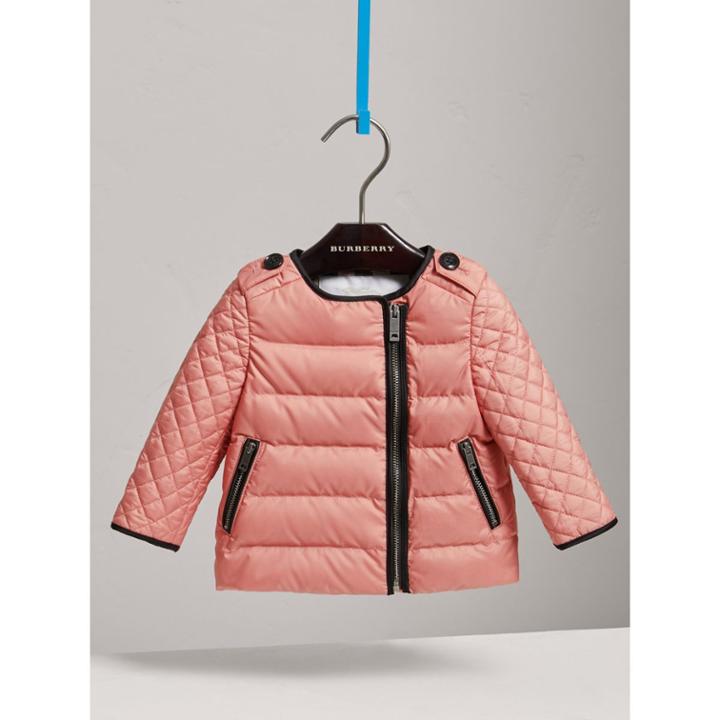 Burberry Burberry Showerproof Down-filled Jacket, Size: 3y, Pink