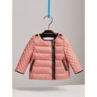 Burberry Burberry Showerproof Down-filled Jacket, Size: 3y, Pink