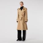 Burberry Burberry The Westminster Heritage Trench Coat, Size: 04, Beige