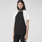 Burberry Burberry Geometric Panel Cotton Oversized T-shirt, Size: Xs