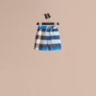 Burberry Burberry Check Swim Shorts, Size: 10y, Blue