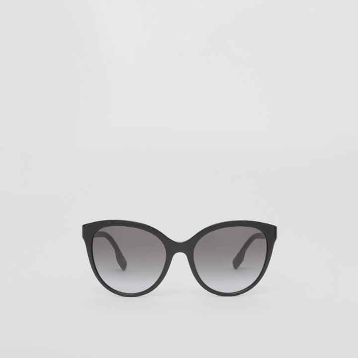 Burberry Burberry Monogram Motif Cat-eye Frame Sunglasses