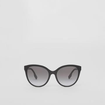 Burberry Burberry Monogram Motif Cat-eye Frame Sunglasses