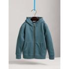 Burberry Burberry Hooded Cotton Top, Size: 10y, Blue