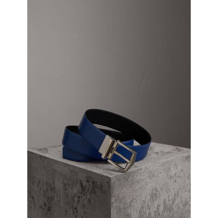 Burberry Burberry Reversible London Leather Belt, Size: 110