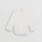 Burberry Burberry Childrens Scallop Detail Stretch Cotton Poplin Shirt, Size: 14y, White