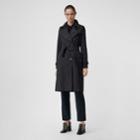 Burberry Burberry The Long Kensington Heritage Trench Coat, Size: 04, Blue