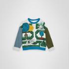 Burberry Burberry Childrens Hedge Maze Print Cotton Sweatshirt, Size: 12y, Multicolour