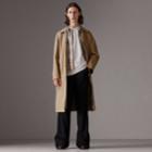Burberry Gosha X Burberry Reconstructed Car Coat, Size: 40, Yellow