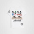 Burberry Burberry Childrens Fox Print Cotton T-shirt, Size: 3y, White