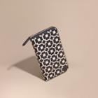 Burberry Geometric Appliqu Leather Ziparound Wallet