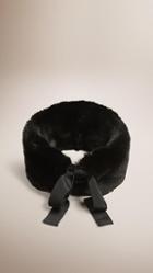 Burberry Rabbit Fur Collar