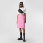 Burberry Burberry Diamond Quilted Skirt, Size: 04, Pink