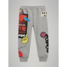 Burberry Burberry London Street Art Print Cotton Sweatpants, Size: 14y