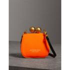 Burberry Burberry Mini Lizard Frame Clutch Bag