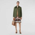 Burberry Burberry Diamond Quilted Thermoregulated Barn Jacket, Size: Xxl, Green