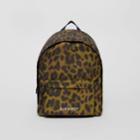 Burberry Burberry Leopard Print Nylon Backpack, Green