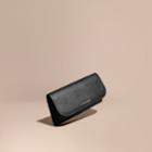 Burberry Burberry Grainy Leather Slim Continental Wallet, Black