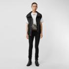 Burberry Burberry Lightweight Nylon Funnel-neck Gilet, Size: 06, Black