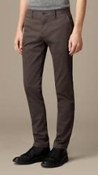 Burberry Brit Skinny Fit Cotton Twill Chinos