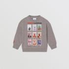 Burberry Burberry Childrens Character Print Cotton Sweatshirt, Size: 10y, Grey