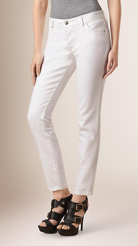 Burberry Relaxed Fit Japanese Comfort Stretch Jeans