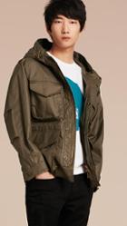 Burberry Multi-pocket Field Jacket With Hood