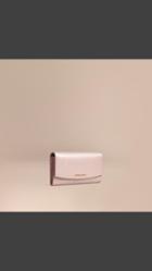 Burberry Glitter Patent London Leather Continental Wallet