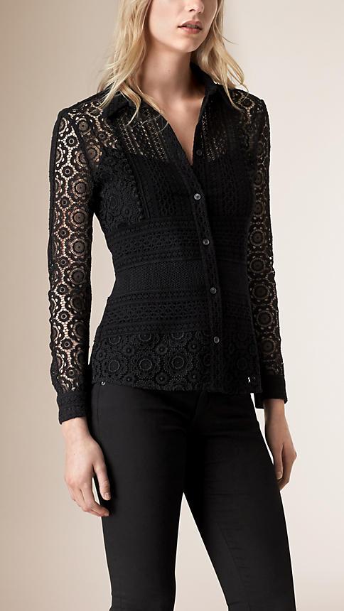 Burberry Lace Shirt