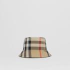 Burberry Burberry Check Cotton Bucket Hat, Size: S
