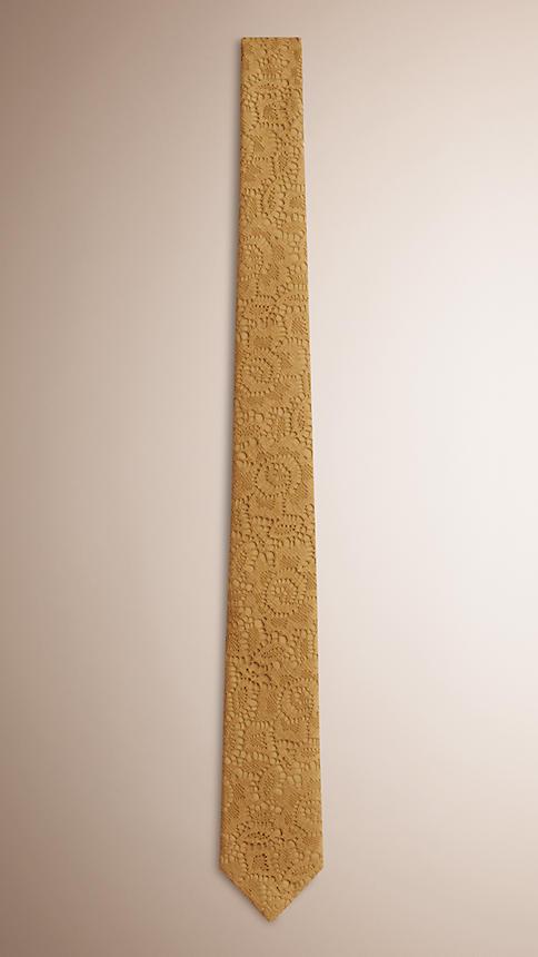 Burberry Slim Cut Italian Lace Tie
