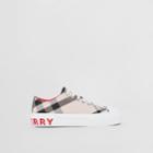 Burberry Burberry Check Cotton Sneakers, Size: 36.5